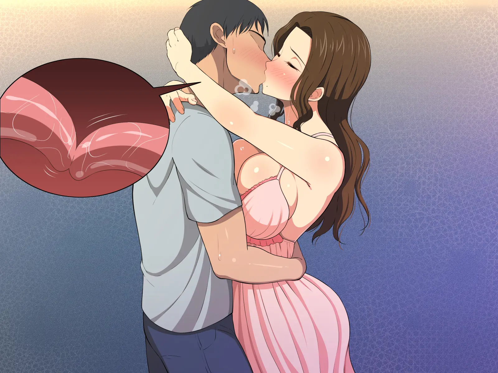 Ore No Kaa-San Ga Muchimuchi Bakunyuu De Gaman Dekinai!| 우리 엄마가 쭉쭉빵빵 폭유라서 참을 수 없어!